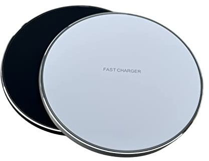 Ink Jungle Wireless Charger, 10W Wireless Charging Pad For Samsung Galaxy S21/S20/S10/S10+/S10e/S9/S9+/S8/S7, 7.5W For Apple iPhone 13/12/SE/11/Xs/XR/X/8 Plus/8 New Airpods, 5W All Qi-Enabled Phones