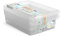 Rotho Loft 3er-Set Kühlschrankorganizer, lebensmittelechter Kunststoff (PP) BPA-frei transparent