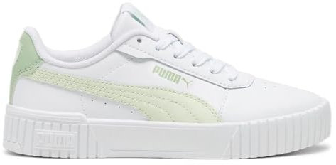 PUMA Mädchen Carina 2.0 Jr Sneaker, Weiß, Tautropfen, Rosa, Flieder