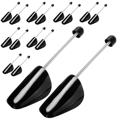 UCAMP Schuhspanner 8 Paar Schuhstrecker Schuhformer aus Kunststoff,Schuhdehner Gr.38-47,Schuhspanner für Herren,Schuhspanner aus Kunststoff,Verstellbare Schuhspanner für Alle Arten Von Schuhen