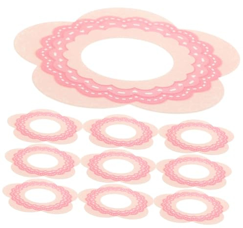 Mikinona 200 Soportes De Papel Antigoteo para Cono Soporte De Papel para Paletas A Prueba De Goteo Decoración De Paletas Soportes para Paletas De Papel Recogedor De Goteo Accesorios