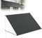 XMTECH Fallarmmarkise 200 x 145 cm Balkonmarkise Sonnenschutz mit UV-Schutz & wetterfest Polyester, Wandmontage für Balkon Fenster Terrasse, inkl. Montagematerial, Anthrazit