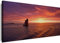 Myartstyle - Bilder Panorama 80x30cm - Leinwandbild 1 Teilig - XXL Wandbild Leuchtturm auf See Kunstdrucke Natur Landschaften w-1p-s222-81