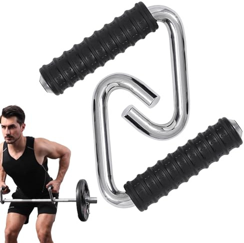 Pull-up handles, pull-up handles with neutral grip, 1 pair of gym handles for cables, heavy-duty pull-up handle in C-shape with stretchy attachment handles for training with elastic bands in
