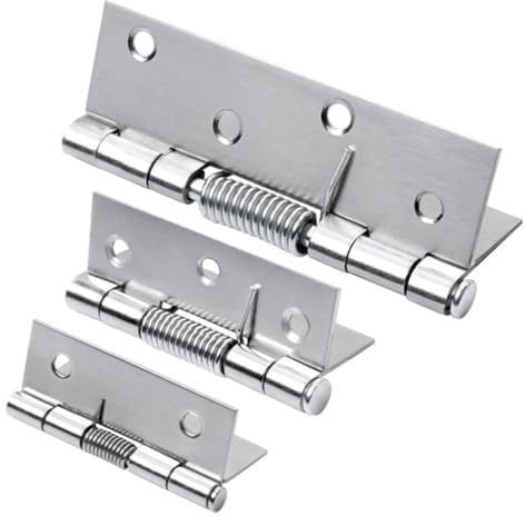 Door Hinges Cross Hinge Automatic Rebound Cabinet Cupboard Window Jewelry Box with