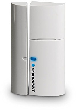 Blaupunkt Fenstersicherung und Türsicherung HOS-DC1 I Für Mini-Überwachungskamera HOS 1800 Kit I Push-Nachricht und Video bei Auslösung eines Alarms I Sensor und Magnet I 1 Stück I Weiß