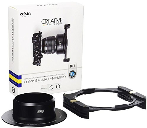 Cokin BX100-OLY Bague avec Porte-Filtre pour Optique Olympus 7-14 mm F2,8 Pro/Système COKIN Taille XL 130 mm Noir