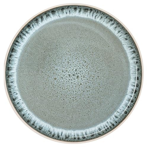 NAMAI - Servizio Piatti 6 Persone - Porcellana - Adatti In Lavastoviglie e Microonde - Servizio Piatti Moderni - Set Piatti 18 Pezzi - Piatti Moderni Particolari (6 piatti piani)