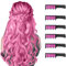 Hair Chalk for Kids Girls, MSDADA Temporary Hair Color Dye for Kids Gifts for Girls Age 6 7 8-12+Colour Hairspray for Birthday St. Patrick's Day Children's Day Halloween Christmas Cosplay Party(Pink)