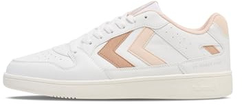 hummel, ST. Power Play WMNS, White/Soft PINK/Mahogany Rose, 38