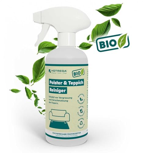 HOTREGA BIO Polster- und Teppich-Reiniger 500ml Textilreiniger, Polsterreiniger, Markisenreiniger, Bioreiniger