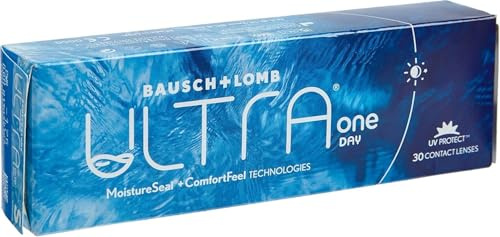 Bausch + Lomb ULTRA ONE DAY Lenti a Contatto Giornaliere Correttive, 30 Lenti, BC 8.6 mm, DIA 14.2 mm, -5.75 Diopt