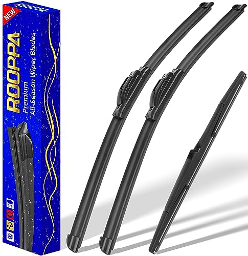 3 Wipers Fits Lexus RX450h,RX350 2010-2015 Wiper Blades