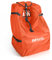 INFIVITA Transporttasche Kindersitz – Kinderwagen Transporttasche Flugzeug, 600D Oxford-Gewebe, Kindersitz Transporttasche mit Abdeckung, Ausweisfenster, Bodenkissen, 45 * 45 * 85 cm, Orange
