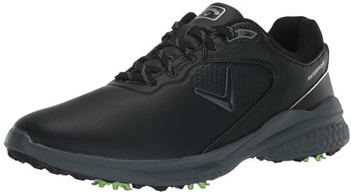 Callaway Men's Solana TRX V3 Golf Shoe, Black/Grey, 11 UK