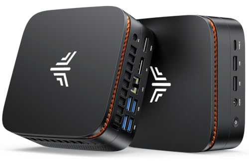 KAMRUI Mini PC, P1 Win 11 pro AMD Ryzen 4300U (Beat 3500U/3200U/N150/i3 10110U, Up to 3.7 GHz) Mini Computer, 16GB DDR4 RAM 512GB M.2 SSD, Small Pc Dual 4K/HTPC/Ethernet/WiFi/BT Business/Office/Home