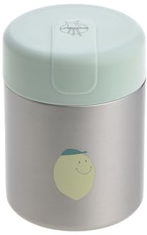 Casual Baby barn termisk varmhållningsbox gröt snacks läckagesäker rostfritt stål 315 ml/matburk glad frukt citron