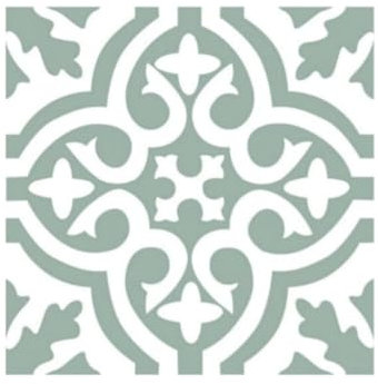 Neukids 20PCS Sage Green Tile Stickers - Peel & Stick for Kitchen, Bathroom, Laundry, RV, Fireplace & Cooker Backsplash