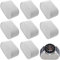 Bessy shop Armband Uhrenkissen,8PCS Uhr Display Kissen Boxen Kissen Uhrenhalter, weiche Faux Samt Armbanduhr Display Pad Schmuck Display Stand Kissen für Uhren Armbänder und Anderen Schmuck (Grau)