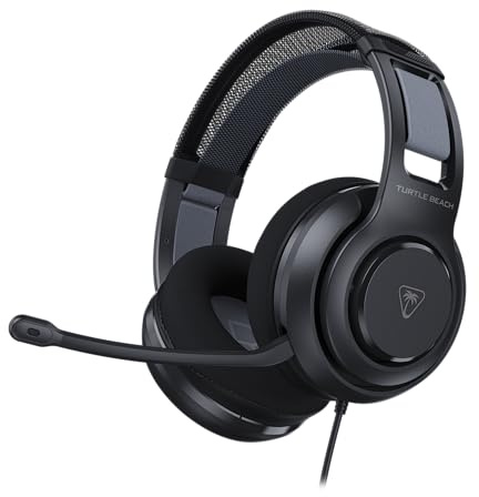 Turtle Beach Atlas 200 Wired PC Gaming Headset for PC, Gaming Consoles and Mobile Devices with 3.5mm Connection