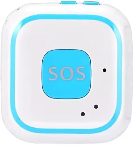 Monty Soul Localizzatore GPS con Chiamata SOS, Geofence e Modalità Anticaduta – Dispositivo di Sicurezza Portatile per Anziani, Bambini e Persone Fragili con App di Controllo Remoto (V30)
