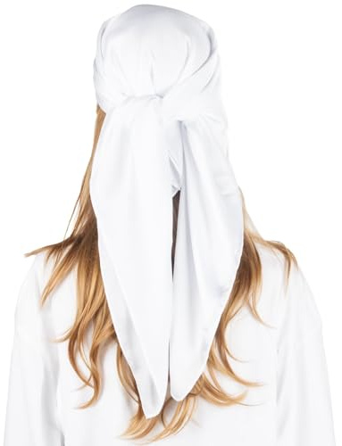 RIIQIICHY Foulard Femme 90x90cm Echarpe Femme Été Printemps Élégant Polyvalent