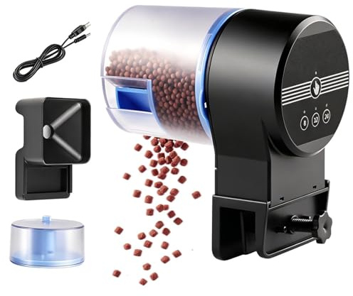 Alimentatore Automatico Per Pesci Con Timer Intelligente Ricaricabile
