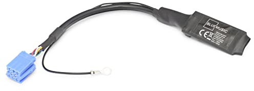 BlueMusic Bluetooth Audio Adapter kompatibel mit 8pin Audi: Chorus 2 Concert 1/2 Symphony 1/2 Navigation Plus 1/2 RNS-D - VW MCD MFD 1 Gamma 5 - Seat Alana Aura Elba Liceo - Skoda MFD1 Symphony …