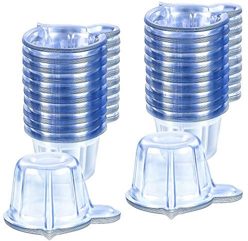 200 Pcs Plastic Disposable Urine Collection Cups Plastic Urine Specimen Cups 40ML for Pregnancy Test and Ovulation Test
