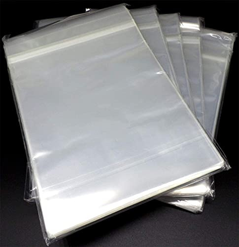 docsmagic.de 5 x 100 DIN A4 Magazine Bags 216 x 297 + 38 mm - 8.5 x 11-2 Mil