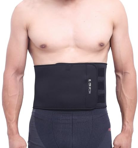 elastrap Ceinture dos lumbago, sciatique, lombalgie, dorsalgie, mal de dos - Sport, loisir et travail - Homme et femme (L-XL: Tour de taille 91-120 cm)