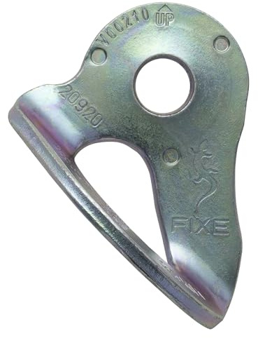 FIXE - Ancrages d'escalade - Plaquette Hanger FIXE 1 ECOTRI Steel M10-20u - Acier zingué - Point d'ancrage fixe Rock - Équipement d'escalade