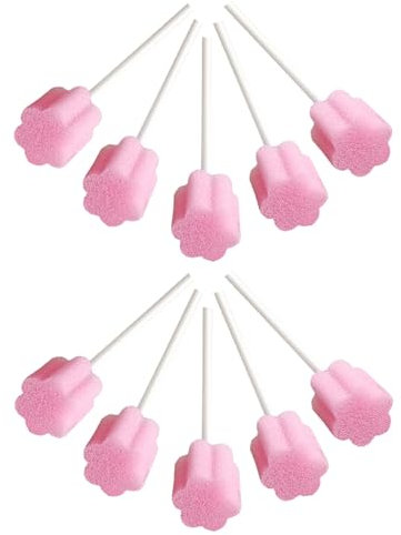 jojobasec Lot de 10 cotons-tiges stériles jetables non aromatisés