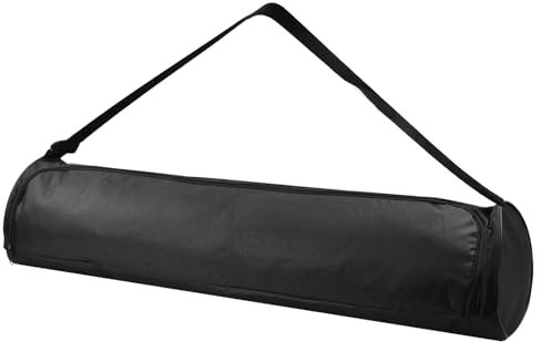 heavenlife Tasche für Yogamatte Wasserdicht, Yoga Matte Tragetasche, Rucksack für Yogamatte aus Leichtem Oxford-Stoff, Schwarz Verstellbarer Schultergurt Yogamatte Tasche für Männer Frauen