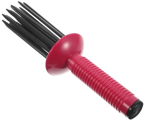 Happyyami Pettine Arricciacapelli Antiscivolo Per Styling Volume Naturale Spazzola Per Ricci Morbidi e Updo Strumento Versatile Per Capelli Soffici e Facile Da Usare