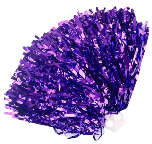 Pom Poms Cheerleading, glitter, Cheerleading, pompon, fotboll, basket, matchpompon, Cheerleading, handblommor, dans (lila)