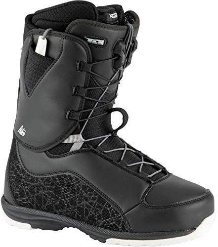 Nitro Damen Futura TLS Boot´21 Snowboardboot, Black-White, 235