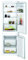 NEFF KI5862FE0, N 50, Einbau Kühl-Gefrierkombination mit Gefrierfach unten 177,2 x 55,8 cm (H x B) , 184 l Kühlteil , 85 l Gefrierteil , BigBox , LowFrost