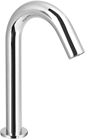 G1 / 2in Sensor Wasserhahn Gewinde Automatischer Induktionssensor Wasserhahn Infrarot Einzelkalthahn mit Steuerkasten(Battery powered mid to high model)