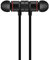 PUSOKEI 2.4G Wireless Sport Earphones Magnet Neck-Hanging Bluetooth Headphones Noise Cancelling Headset for Workout, Running, Gym, (Black)