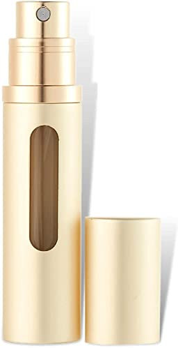 OSALALA Parfümzerstäuber Nachfüllbare Parfüm Flaschen Portable Zerstäuber Mini Sprühflasche Taschenzerstäuber mit Fenster für Unterwegs 8ml