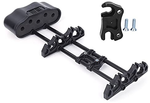 Yosoo Köcher für 5 Pfeile, Leichter, Kompakter Bogenschießen-Pfeilhalter, Funktioniert mit Rechts- und Linkshänderbögen, Passend für Alle Pfeilgrößen, 30 X 14 cm / 11,8 X 5,5 Zoll