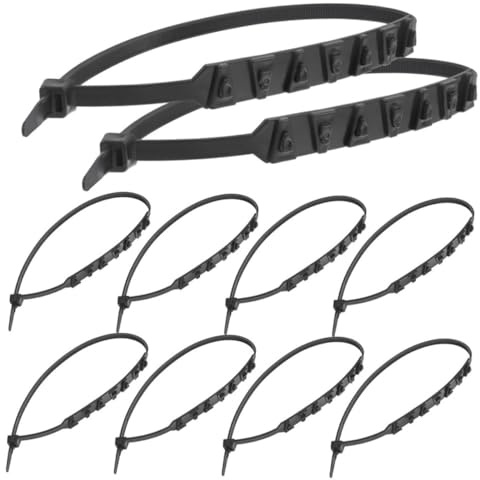 Gatuida 12pcs Reusable Motorcycle Tire Chains Snow Skid Tire Chains for Electric Motorcycles Bike for Winter Use