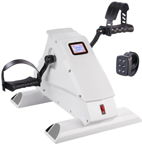 PEARL Sports Arm und Beintrainer: Digitaler Bein- und Armtrainer, Motor-Unterstützung, Fernbedienung (Bein und Armtrainer für Senioren, Beintrainer mit Motor für Senioren, Hometrainer)