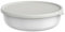 Mepal - Mikrowellengeschirr Lumina - Frischhaltedosen mit Deckel für Kühlschrank, Gefrierschrank, Dampfgarer & Mikrowelle - Mikrowellenschüsseln mit Deckel - Aufbewahrungsbox - 2000 ml - White