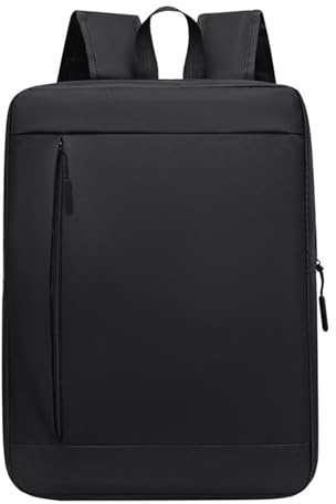 VTIDOBE Bolsa funcional para laptop, mochila escolar, bolsa de libros universitarios para el trabajo y los viajes, Negro, M