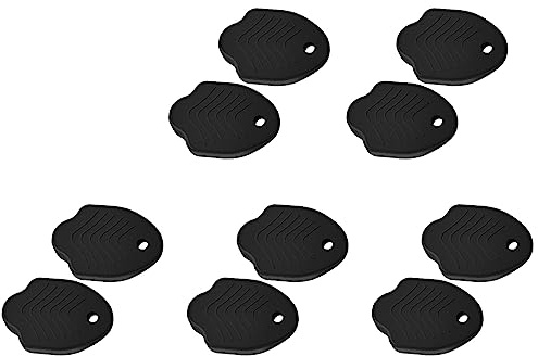 Janasiba SPD - Cubiertas para zapatos de bicicleta, resistentes, compatibles con SM-SH51 SPD Cleats, 5 pares