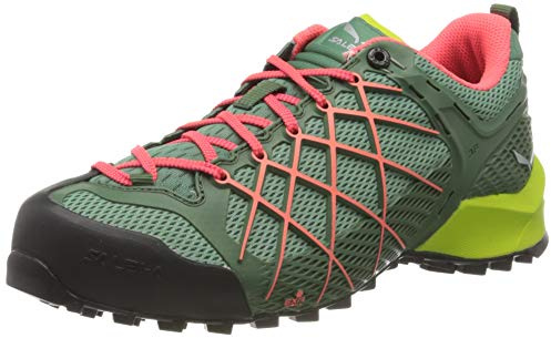 SALEWA Wildfire Zapatillas Mujer, Verde, 3