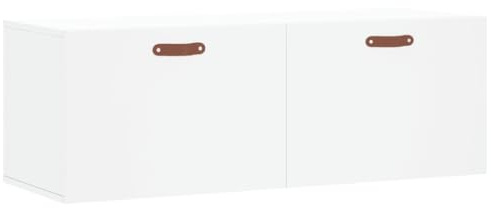 vidaXL Armoire Murale Blanc 100x36,5x35 cm Bois d'ingénierie
