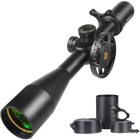 WestHunter Ottica HD 6-24X50 FFP - Cannocchiale per fucile, 30 mm First Focal Plane tattico di precisione (1/10 MIL) | nero, opzione 1